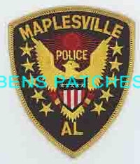 ALABAMA,MAPLESVILLE POLICE 2